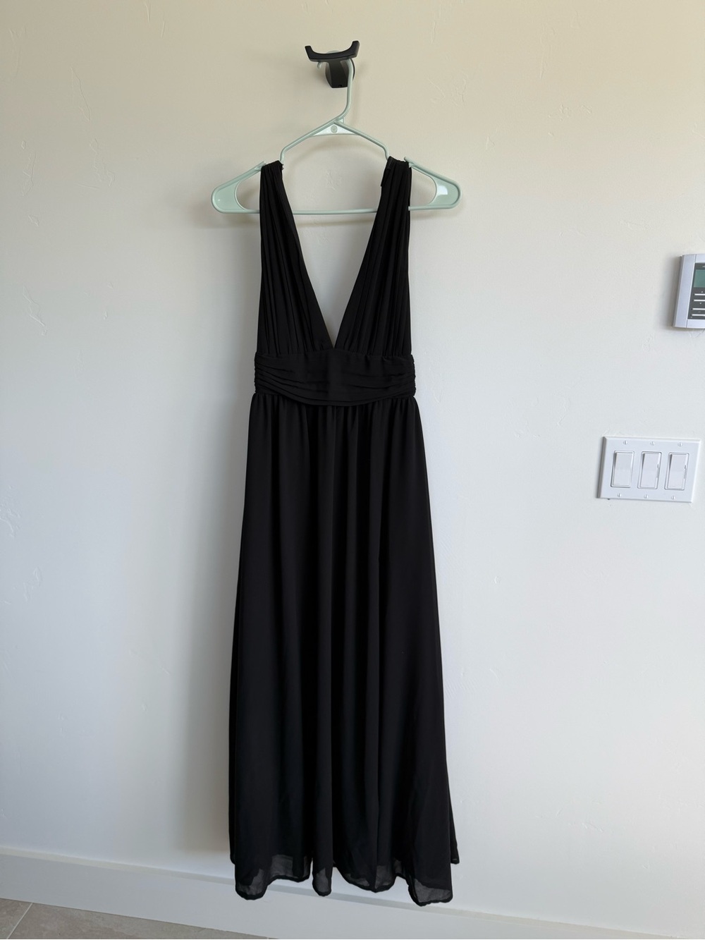 Lulu's Heavenly Hues Black Maxi Dress - Picture 4 of 7